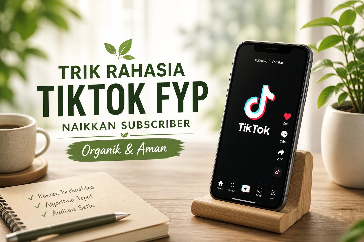 Strategi Konsistensi Algoritma TikTok untuk Membangun Subscriber Organik dan FYP Berkelanjutan 2026