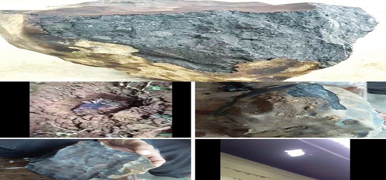 Batu Meteor Yang Jatuh Di Halaman Rumah Warga Ditawar Hingga Rp 200 Juta