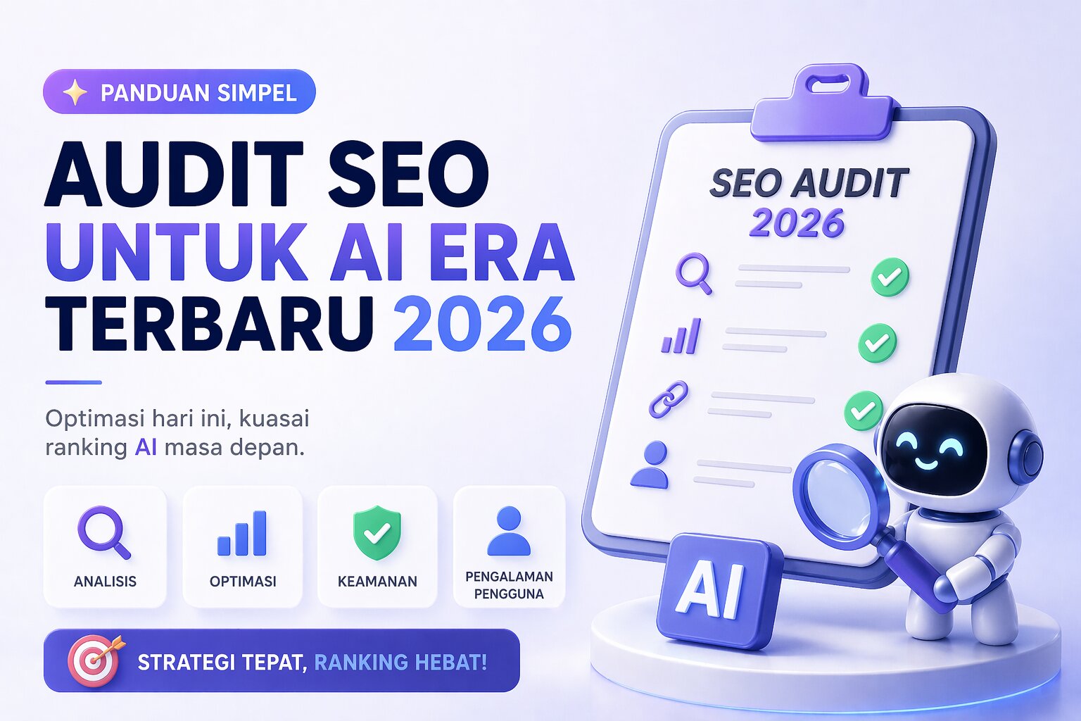 Strategi Audit SEO Berbasis AI Behavioral Signal Optimization untuk Menganalisis Perilaku Pengguna Secara Mendalam di Era 2026