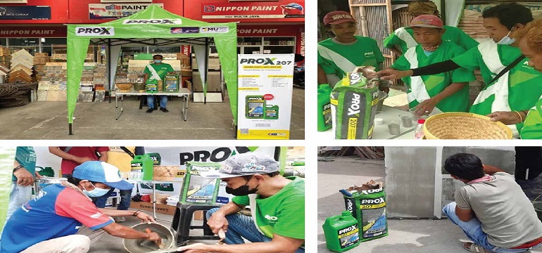 Atasi Kebocoran Kolam dengan PRO-X 207